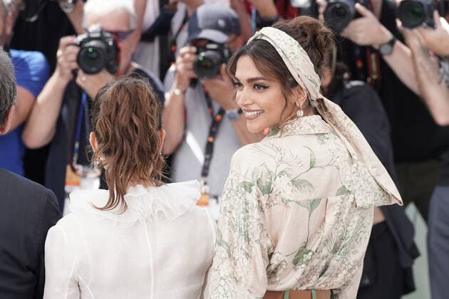 Deepika Padukone (jury du 75Ã me festival de Cannes) CELEBRITES : 75Ã me Festival de Cannes - Photocall du Jury - Cannes - 17 05 2022 NorbertScanella Panoramic 
