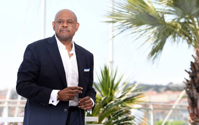 American actor Forest Whitaker attends a photo call as the recipient of an Honorary Palme d Or at Palais des Festivals at the 75th Cannes Film Festival, France.  LON20220517122 RUNExHELLESTAD