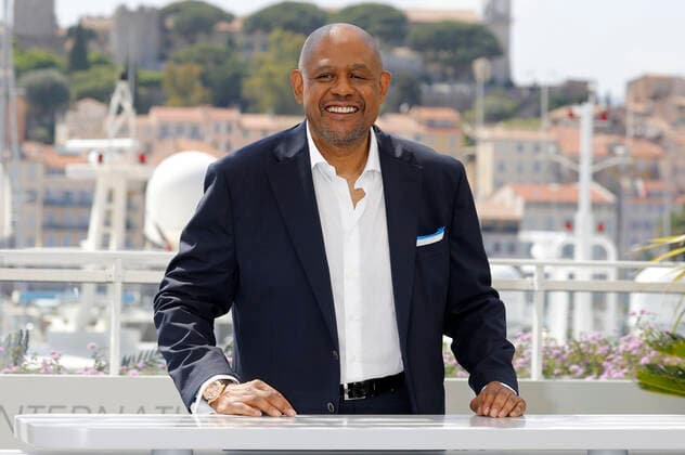 Forest Whitaker beim Photocall anlässlich der Verleihung der Goldenen Ehrenpalme für sein Lebenswerk auf dem Festival de Cannes 2022 75. Internationale Filmfestspiele von Cannes am Palais des Festivals. Cannes, 17.05.2022