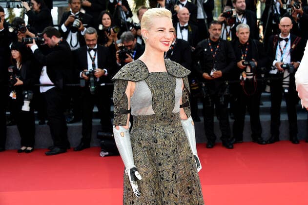75th Cannes film festival 2022, Red carpet for the Opening Ceremony and ˜Coupez™ (Final cut) film premiere Pictured: Bebe Vio  Copyright: xAlbertoxTerenghi Cannesx2022x xix xVenezia2020x