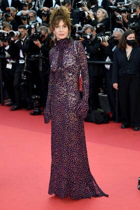 75th Cannes film festival 2022, Red carpet for the Opening Ceremony and ˜Coupez™ (Final cut) film premiere Pictured: Anne Parillaud  Copyright: xAlbertoxTerenghi Cannesx2022x xix xVenezia2020x
