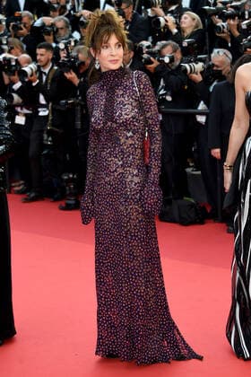 75th Cannes film festival 2022, Red carpet for the Opening Ceremony and ˜Coupez™ (Final cut) film premiere Pictured: Anne Parillaud  Copyright: xAlbertoxTerenghi Cannesx2022x xix xVenezia2020x