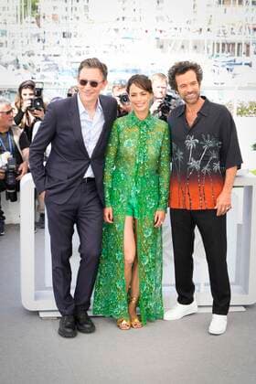Foto IPP Daniele Cifala™ Cannes 18 05 2022 Final Cut (Coupez!) Photocall - The 75th Annual Cannes Film Festival - nella foto: Michel Hazanavicius, Romain Duris, Berenice Bejo Italy Photo Press - World Copyright