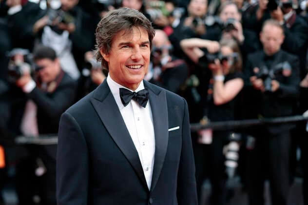 Tom Cruise bei der Premiere des Kinofilms Top Gun: Maverick auf dem Festival de Cannes 2022 75. Internationale Filmfestspiele von Cannes im Palais des Festivals. Cannes, 18.05.2022
