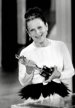 OSCARS: Beste Nebendarstellerin, Preisträgerinnen 1961-1970 Ruth Gordon, 41st Academy Awards - 1969. File Reference 34145-834THA  Copyright: xCPCx 34145-834THA