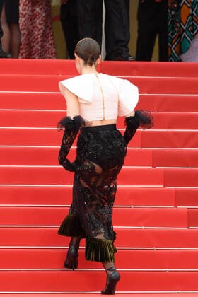 75th Cannes Film Festival 2022, red carpet Top Gun: Maverick Pictured: Emilia Schüle  Copyright: xManuelexMangiarottix xipa-agencyx xVeneziax2020x