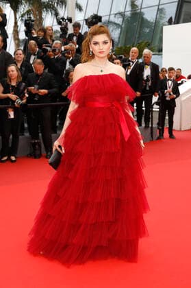 Blanca Blanco bei der Premiere des Kinofilms Top Gun: Maverick auf dem Festival de Cannes 2022 75. Internationale Filmfestspiele von Cannes im Palais des Festivals. Cannes, 18.05.2022