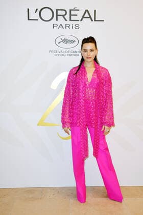 Internationale Filmfestspiele von Cannes, L Oreal Event Cannes 2022 - 75Â° Festival Internazionale del cinema, serata L Oreal, Nella foto: Katherine Langford  Copyright: xAlbertoxTerenghix xipa-agency.nex xVenezia2020x