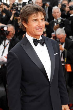 Tom Cruise bei der Premiere des Kinofilms Top Gun: Maverick auf dem Festival de Cannes 2022 75. Internationale Filmfestspiele von Cannes im Palais des Festivals. Cannes, 18.05.2022