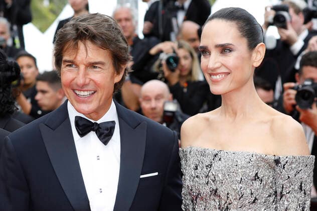 Tom Cruise und Jennifer Connelly bei der Premiere des Kinofilms Top Gun: Maverick auf dem Festival de Cannes 2022 75. Internationale Filmfestspiele von Cannes im Palais des Festivals. Cannes, 18.05.2022