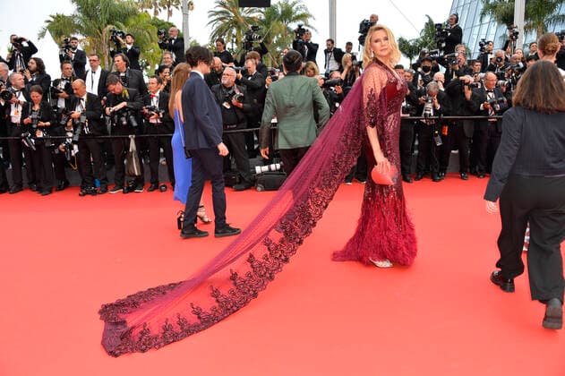 Veronica Ferres Premiere des Kinofilms Top Gun: Maverick auf dem Festival de Cannes 2022 75. Internationale Filmfestspiele von Cannes im Palais des Festivals Cannes 18. Mai 2022