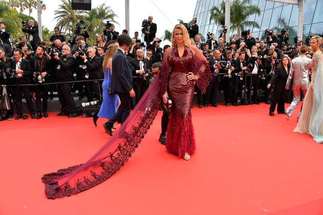 Veronica Ferres Premiere des Kinofilms Top Gun: Maverick auf dem Festival de Cannes 2022 75. Internationale Filmfestspiele von Cannes im Palais des Festivals Cannes 18. Mai 2022
