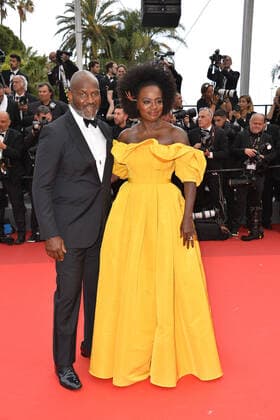 Viola Davis und ihr Ehemann Julius Tennon bei der Top Gun: Maverick Film Premiere am 18.05.2022 im Rahmen vom 75. Cannes Filmfestival in Cannes 75.Cannes Film Festival 2022 - Top Gun: Maverick Film Premiere