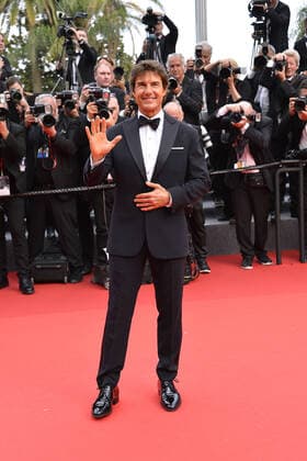 Tom Cruise bei der Top Gun: Maverick Film Premiere am 18.05.2022 im Rahmen vom 75. Cannes Filmfestival in Cannes 75.Cannes Film Festival 2022 - Top Gun: Maverick Film Premiere