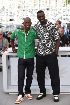 75th Cannes film festival 2022, Photocall film ™Tirailleurs™ (Father and soldiers). Pictured: Omar Sy, Alassane Sy  Copyright: xAlbertoxTerenghi Cannesx2022x xix xVenezia2020x