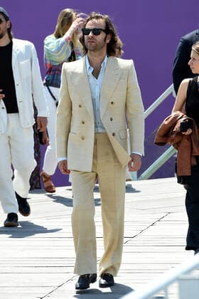 Entertainment Bilder des Tages 75th Cannes film festival 2022, Photocall film ˜Le otto montagne™. Pictured: Alessandro Borghi  Copyright: xAlbertoxTerenghi Cannesx2022x xix xVenezia2020x