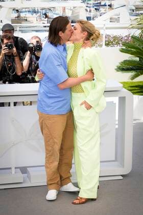 Foto IPP Daniele Cifala™ cannes 19 05 2022 The Eight Mountains (Le Otto Montagne) Photocall - The 75th Annual Cannes Film Festival - nella foto: Director Charlotte Vandermeersch and Director Felix Van Groeningen Italy Photo Press - World Copyright