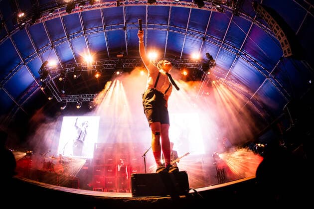 Yungblud In Concert Yungblud in concert at Carroponte, Milano, Italy, on May 18 2022. Milano Italy  Copyright: xMairoxCinquettix originalFilename: cinquetti-yungblud220518_npAr3.jpg