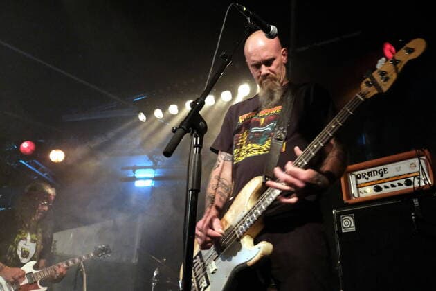 18.05.2022 - Gaswerk, Winterthur - Stöner (USA) live - bass guitarist and vocals Nick Oliveri Winterthur Gaswerk Zürich Schweiz Copyright: xSergioxBrunettix