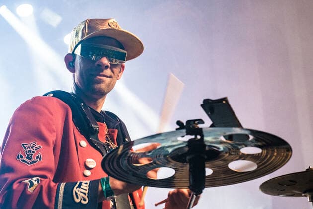 Meute live in Copenhagen, Denmark Copenhagen, Denmark. 18th, May 2022. The German techno marching band Meute performs a live concert at VEGA in Copenhagen. Copenhagen Denmark  Copyright: xGonzalesxPhoto FlemmingxBoxJensex