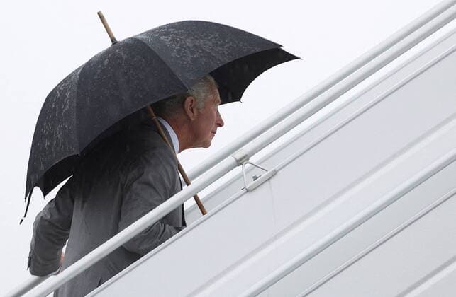 May 19, 2022, OTTAWA, ON, CANADA: Prince Charles departs from Ottawa for Yellowknife, while on the final day of their Canadian Royal Tour, Thursday May 19, 2022. OTTAWA CANADA  - ZUMAc35_ 20220519_zaf_c35_020 Copyright: xCarlosxOsoriox