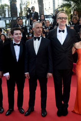 75th Cannes film festival 2022, Red Carpet film - Armageddon Time. Pictured: James Gray, Jeremy Strong  Copyright: xAlbertoxTerenghi Cannesx2022x xix xVenezia2020x