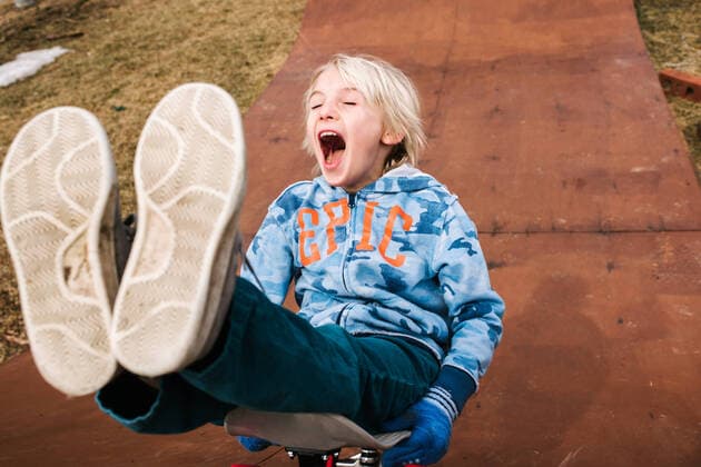 Creative Highlights Symbolbilder Boy sitting and skateboarding backwards down wooden skateboard ramp, 02.05.2019, Copyright: xViaraxMilevax, model released, , property released, 8 to 9 years,anticipation,backwards,blond hair,boy,canada,carefree,casual clothing,child,childhood,confidence,cute,day,enthusiasm,front view,full length,fun,glove,happiness,hobby,hooded top,innocence,jeans,joy,kingston,lifestyle,male,May 2019 Release,mouth open,moving down,on the go,only male,only one boy,ontario,outdoors,playing,practising,real people,recreation,scary,screaming,sitting,skate ramp,skateboard,skateboarder,skateboarding,wearing,wood,Shouting,Screaming,Physical Activity,Practising,Playing,Sitting,Skateboarding,Child,Elementary Age,8-9 Years,Male,Boys,Anticipation,Carefree,Childhood, IS09C0H4O