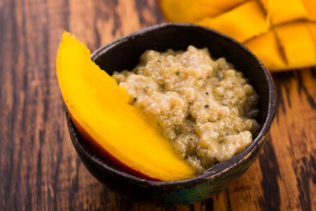 IMAGO Creative, Food, Tapioka Tapioca pudding with slices of mango , 24929424.jpg, dessert, pudding, tapioca, fruit, whipped, food, pearls, object, mango, slices, sweet,