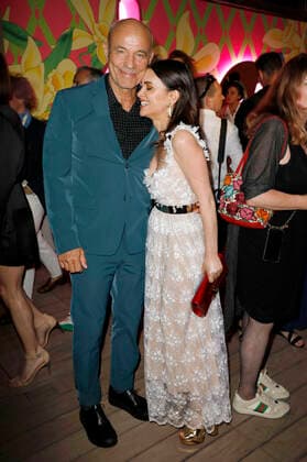 Heiner Lauterbach mit Ehefrau Viktoria Lauterbach bei der Magnum-Party während des Festival de Cannes 2022 75. Internationale Filmfestspiele von Cannes in der Magnum Beach Lounge. Cannes, 19.05.2022