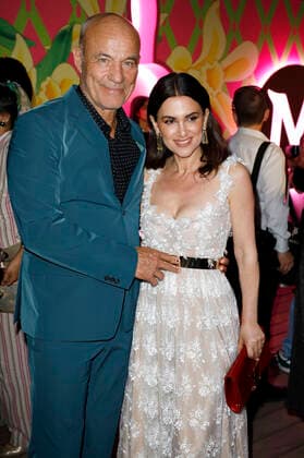 Heiner Lauterbach mit Ehefrau Viktoria Lauterbach bei der Magnum-Party während des Festival de Cannes 2022 75. Internationale Filmfestspiele von Cannes in der Magnum Beach Lounge. Cannes, 19.05.2022