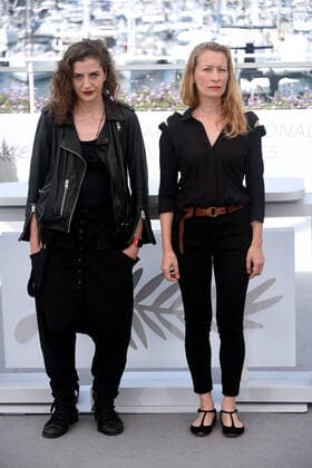 75th Cannes film festival 2022, Photocall film Mariupolis 2 . Pictured: Dounia Sichov, Hanna Bilobrova  Copyright: xAlbertoxTerenghi Cannesx2022x xix xVenezia2020x