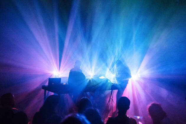 Courtesy live in Copenhagen, Denmark Copenhagen, Denmark. 19th, May 2022. The Danish electronic music producer, DJ and composer Courtesy performs a live concert at Hotel Cecil in Copenhagen. Copenhagen Denmark  Copyright: xGonzalesxPhoto FlemmingxBoxJensex