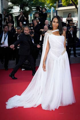 Foto IPP Daniele Cifala™ Cannes 20 05 2022 Three Thousand Years Of Longing (Trois Mille Ans A T Attendre) Red Carpet - The 75th Annual Cannes Film Festival nella foto: Sabrina Elba Italy Photo Press - World Copyright