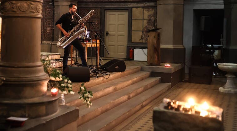 Entertainment Bilder des Tages Konzert von Jason Sharp @ Zionskirche Berlin, Kiezsalon Jason Sharp