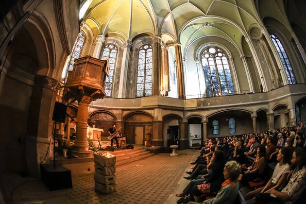 Konzert von Jason Sharp @ Zionskirche Berlin, Kiezsalon Jason Sharp