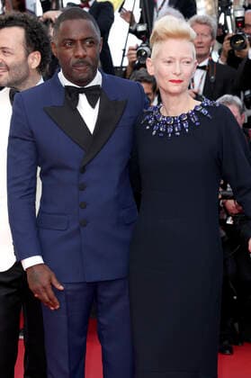 Idris Elba und Tilda Swinton bei der Premiere des Kinofilms Three Thousand Years of Longing auf dem Festival de Cannes 2022 75. Internationale Filmfestspiele von Cannes im Palais des Festivals. Cannes, 20.05.2022