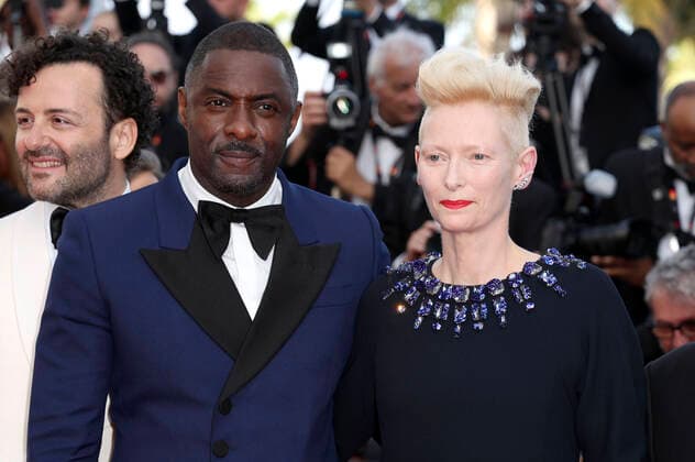 Idris Elba und Tilda Swinton bei der Premiere des Kinofilms Three Thousand Years of Longing auf dem Festival de Cannes 2022 75. Internationale Filmfestspiele von Cannes im Palais des Festivals. Cannes, 20.05.2022