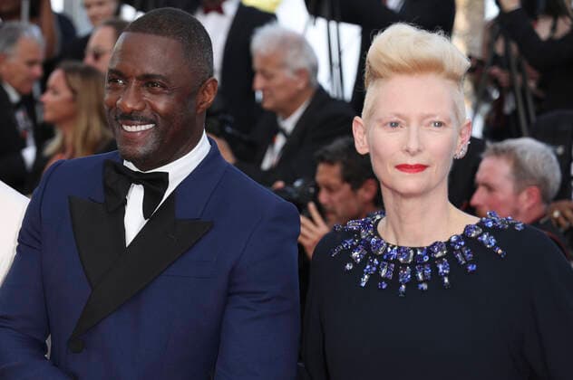 Idris Elba und Tilda Swinton bei der Premiere des Kinofilms Three Thousand Years of Longing auf dem Festival de Cannes 2022 75. Internationale Filmfestspiele von Cannes im Palais des Festivals. Cannes, 20.05.2022