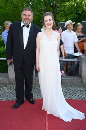 Peter Rappenglück und Katharina Botzenhart bei der Verleihung des 43. Bayerischen Filmpreises 2021 im Prinzregententheater. München, 20.05.2022