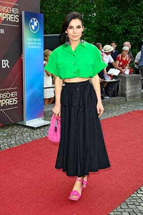 Nadine Warmuth bei der Verleihung des 43. Bayerischen Filmpreises 2021 im Prinzregententheater. München, 20.05.2022