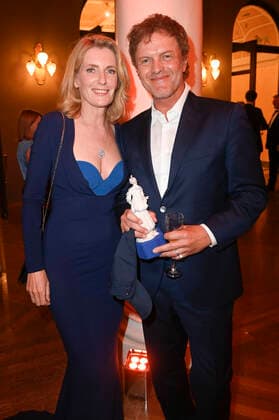 Maria Furtwängler und Christoph Müller bei der Verleihung des 43. Bayerischen Filmpreises 2021 im Prinzregententheater. München, 20.05.2022