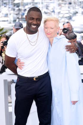 75th Cannes film festival 2022, Photocall film Three thousands years of longing. Pictured: Tilda Swinton, Idris Elba  Copyright: xAlbertoxTerenghi Cannesx2022x xix xVenezia2020x
