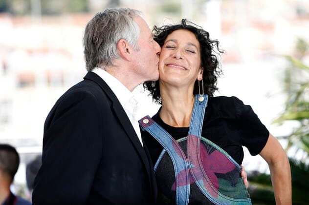 Björn Floberg und Emily Atef beim Photocall zum Kinofilm Plus que jamais More Than Ever auf dem Festival de Cannes 2022 75. Internationale Filmfestspiele von Cannes am Palais des Festivals. Cannes,