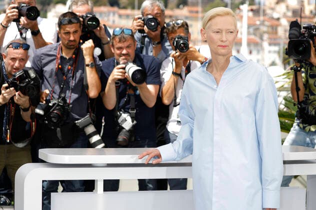 Tilda Swinton beim Photocall zum Kinofilm Three Thousand Years of Longing auf dem Festival de Cannes 2022 75. Internationale Filmfestspiele von Cannes am Palais des Festivals. Cannes, 21.06.2022