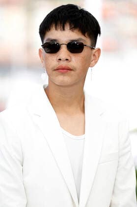 LaDainian Crazy Thunder beim Photocall zum Kinofilm War Pony auf dem Festival de Cannes 2022 75. Internationale Filmfestspiele von Cannes am Palais des Festivals. Cannes, 21.05.2022