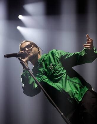2022-05-21 20:15:15 ROTTERDAM - Fans of the Rotterdam rapper Kevin, known for the albums Lente and Grote Versnelling, among others, during a concert in Rotterdam Ahoy. ANP BAS CZERWINSKIA netherlands out - belgium out