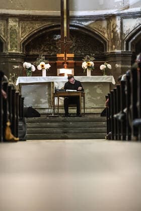 Konzert von Booker Stardrum @ Zionskirche Berlin, Kiezsalon Booker Stardrum