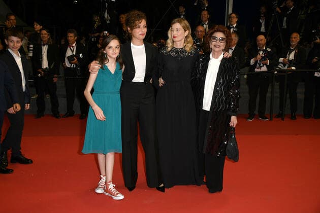 75th Cannes Film Festival 2022, red carpet film R.M.N . Pictured Giovanna Ralli, Jasmine Trinca, Alba Rohrwacher  Copyright: xSimonexComix xipa-agency.netx xVeneziax2020x