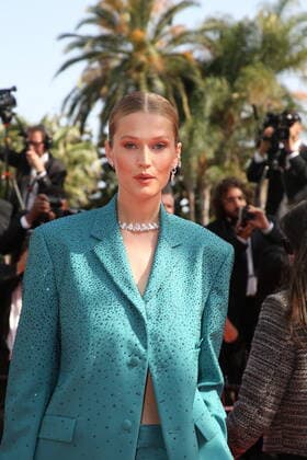 May 21, 2022, Cannes, France: Toni Garrn attends the screening of Triangle Of Sadness during the 75th annual Cannes film festival at Palais des Festivals. CANNES FRANCE - ZUMA Sad 20220521_zea_s181_085 Copyright: xImagespacex