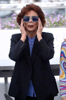 75th Cannes film festival 2022, Photocall film Marcel!. Pictured: Giovanna Ralli  Copyright: xAlbertoxTerenghi Cannesx2022x xix xVenezia2020x